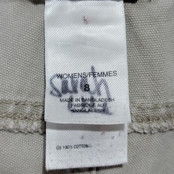 The North Face Womens Shorts Khaki A5 Series Midrise Size 8 - Picture 6 of 13